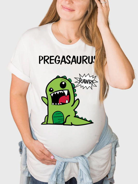 Pregasaurus Maternity Shirt